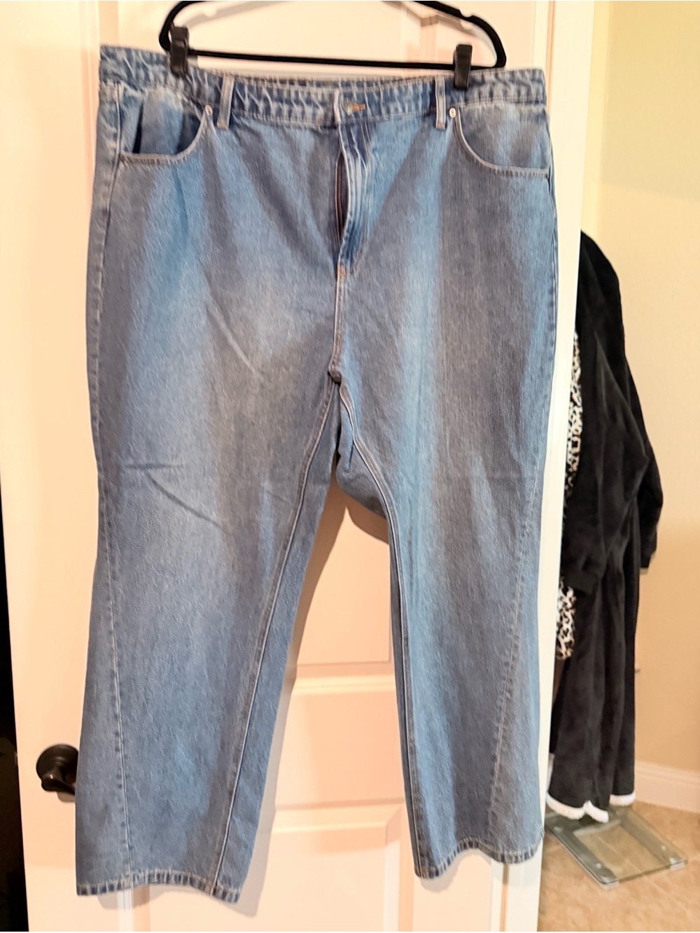 Future Collective Women's Light Denim Cropped Jeans